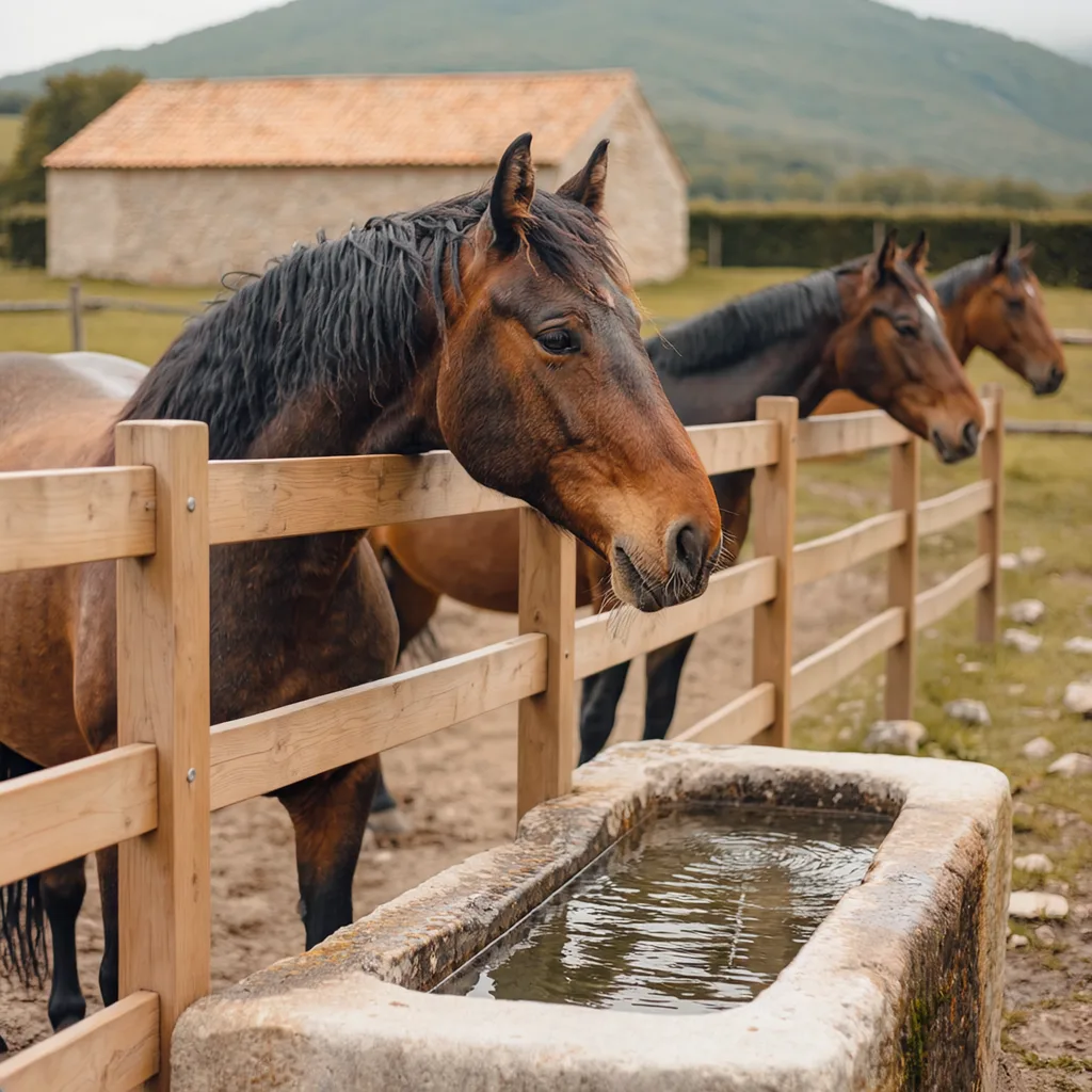 Pension pour chevaux à Saint-Polgues, Loire