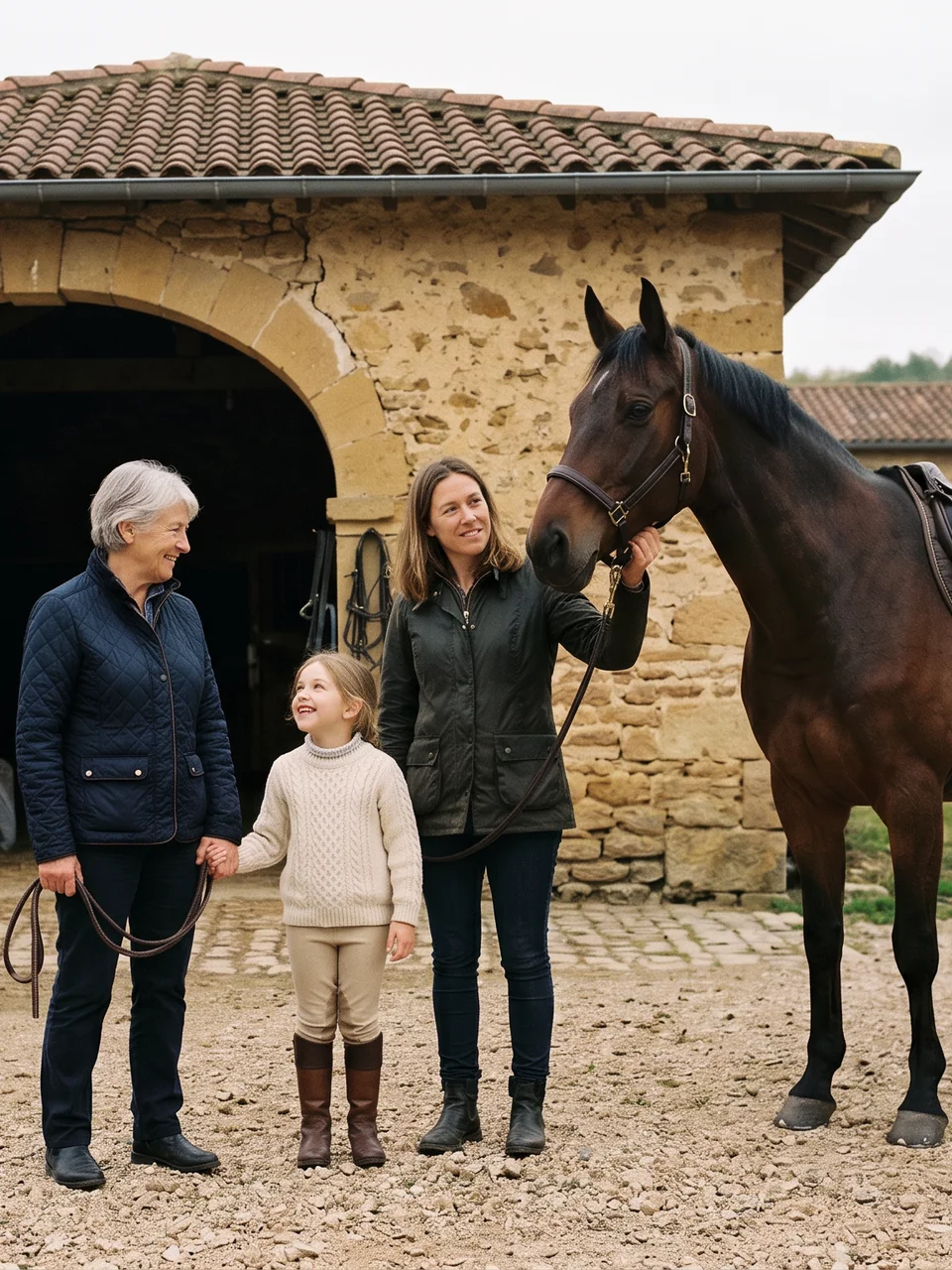 L'équipe, Domaine équestre L'Authentique, centre équestre à Saint-Polgues